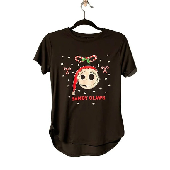 Disney Tops - Disney Tim Burton's The Nightmare Before Christmas "Sandy Claws" T-Shirt (M)